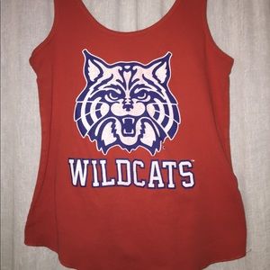 Arizona Wildcats tank size small